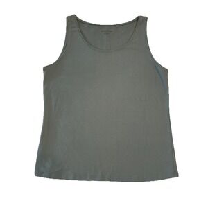 Eileen Fisher Tank Top Womens PS Organic Cotton Casual Summer Vacation USA